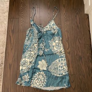Teal dress from Zara, size M